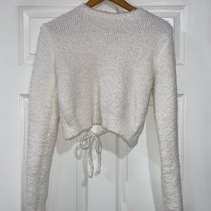 Teddy Crop Top / Open Back